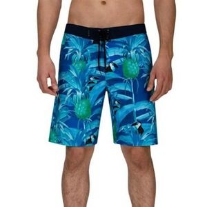Hurley Men's Phantom Costa Rica 20" Boardshorts - Blue Force